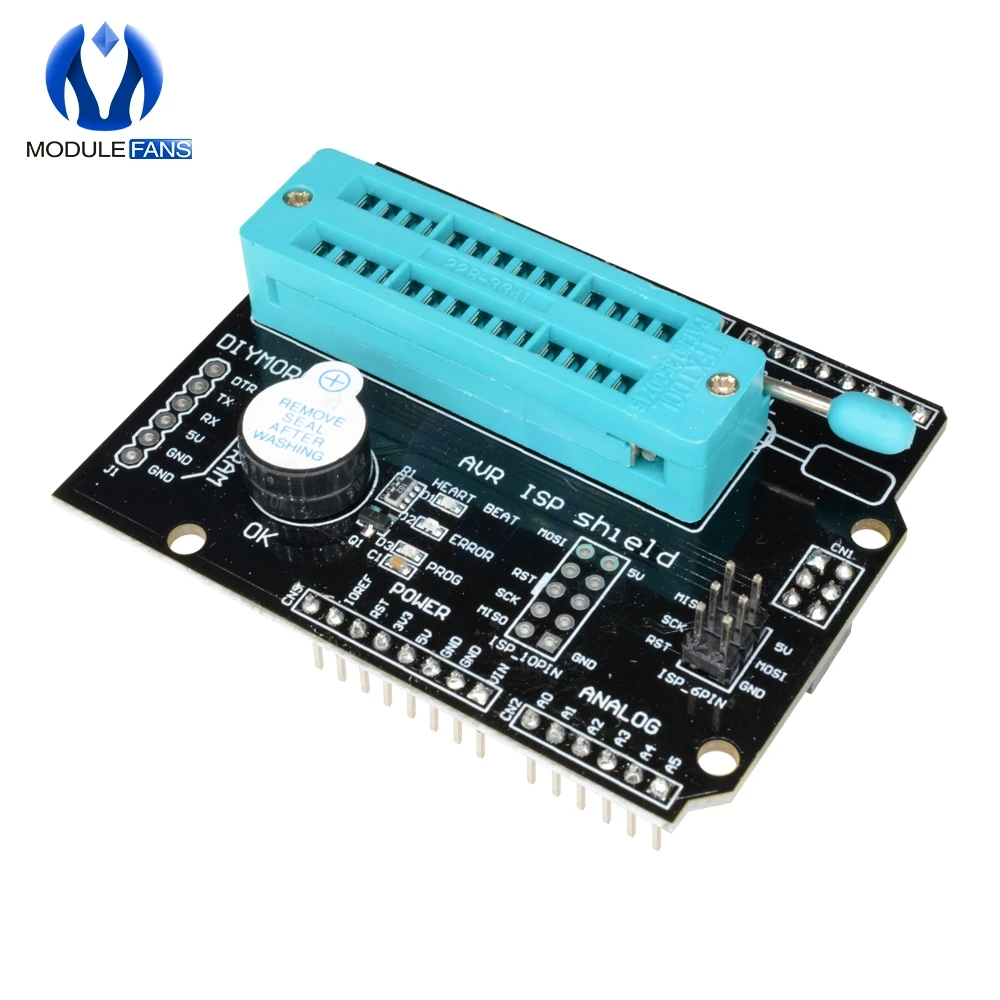 Программируемая Плата расширения AVR ISP модуль платы для Arduino Uno R3 Mega2560 Atmega328P Nano Pro