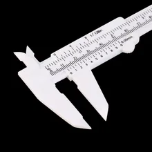 1 шт. 6 дюймов 150 мм штангенциркуль линейка-слайд пластиковая линейка скользящий Калибр штангенциркуль для измерения ювелирных изделий с