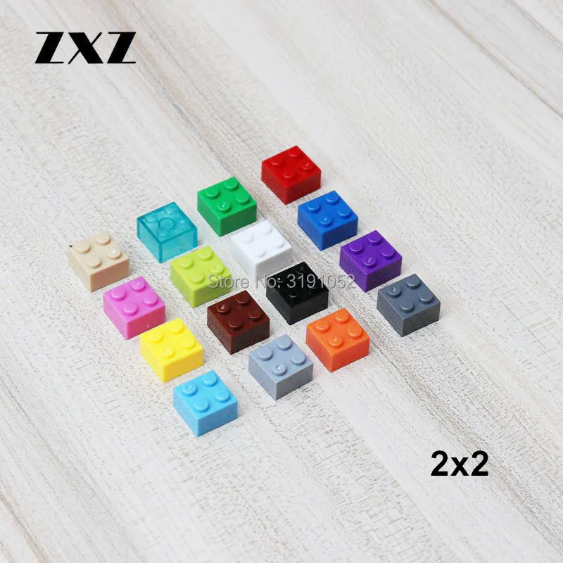 

Classical Assemble Model Compatible With Legoe 3003 Block 2x2 Non-toxic Plastic Building Bricks Toys For Children Christmas Gift