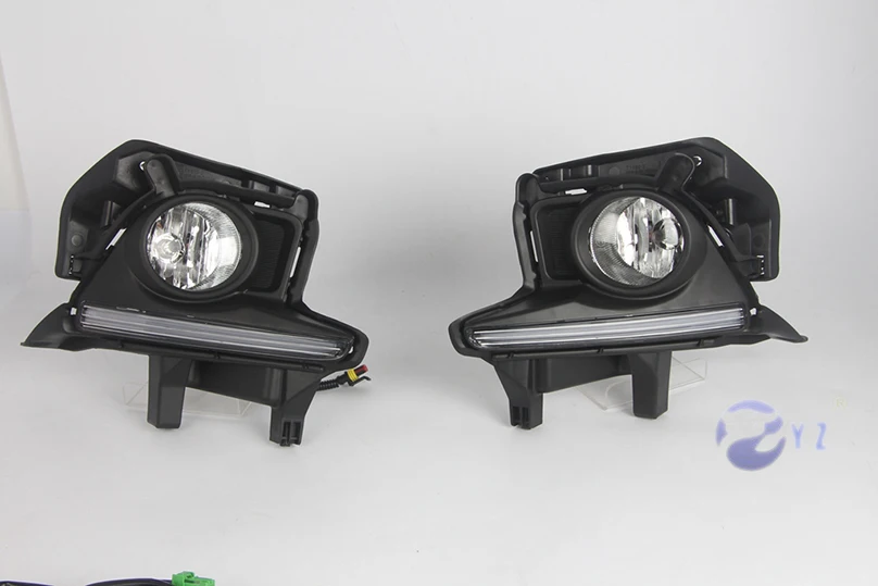 Car Flashing 1 Set DRL For Toyota Highlander 2014 2015 2016 Daylight