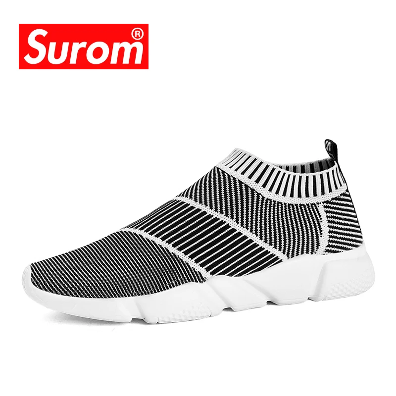 SUROM العلامة التجارية الصيف الرجال الجوارب حذاء رياضة تنفس شبكة الذكور حذاء كاجوال زلة على الأحذية جورب المتسكعون الفتيان إطارات دراجة تسلق ا... SUROM العلامة التجارية الصيف الرجال الجوارب حذاء رياضة تنفس شبكة الذكور حذاء كاجوال زلة على الأحذية جورب المتسكعون الفتيان إطارات دراجة تسلق ا...