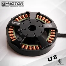 Аксессуары для Дронов bl Мотор T Мотор U-POWER U8 высокая эффективность многоосевой/роторный дисковый бесщеточный двигатель TM Efficiency Series