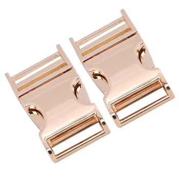 

2pcs/lot Quick Side Release Buckle Purse Luggage Dog Collar Webbing Belt Clip Clasp Accessories DIY Metal Bag Backpack Strap