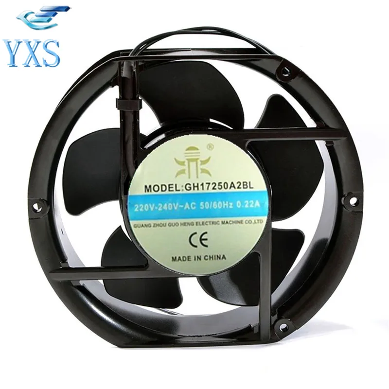 GH17250A2BL AC 220V 240V 0.22A 50/60HZ 38W 3100RPM 2 провода 17250 17 см 172*150*50 мм рукав шаровой подшипник