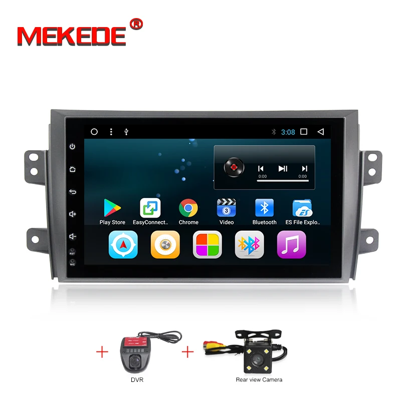 

Android 7.1 car dvd for Suzuki SX4 2007-2013 with 2GB RAM gps 3G-4G wifi gps navigation radio video audio player car stereo