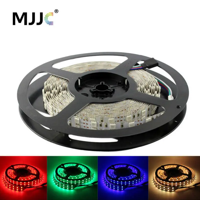 #Best RGB LED Strip Light Waterproof 12V 24V SMD 5050 120 LED Flexible Tape Ribbon Light 5M Warm Cool White RGB LED Strip Lighting