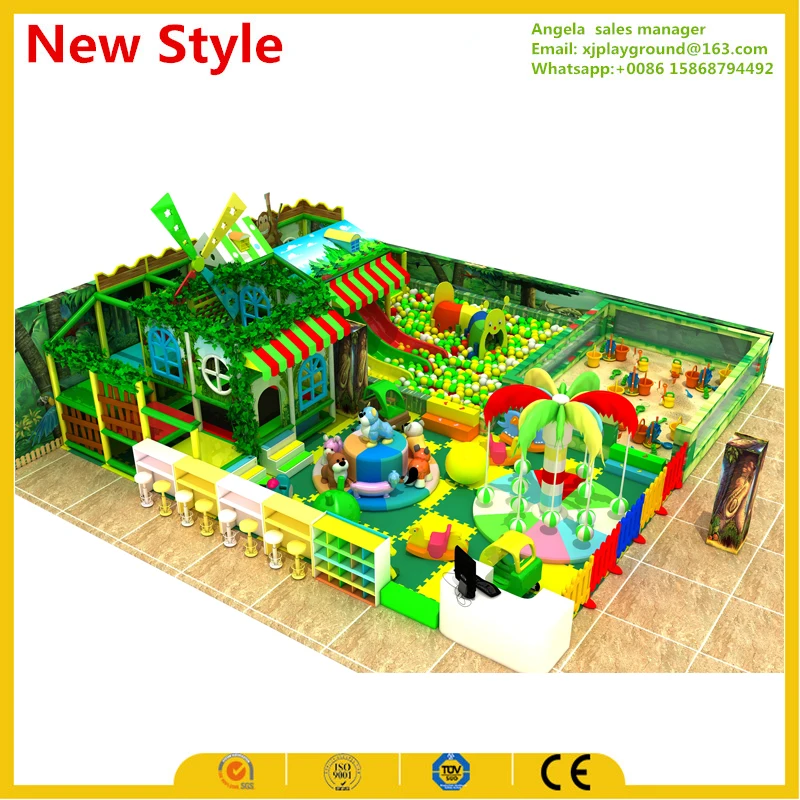2017 Forest Theme Kid's Zone Indoor Soft Playground Equipment | Спорт и развлечения