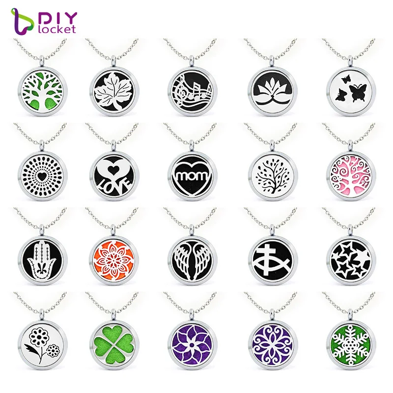 

Fashion 30mm Mix Style Plain Alloy Aromatherapy Lockets Wholesale, Accept customization AJ114-232