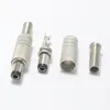 1pcs Male plug +1pcs Female jack Connector Adapter 5.5*2.1mm /5.5*2.5mm DC Power Plug jack Metal Parts for OD5mm Cable ► Photo 2/5