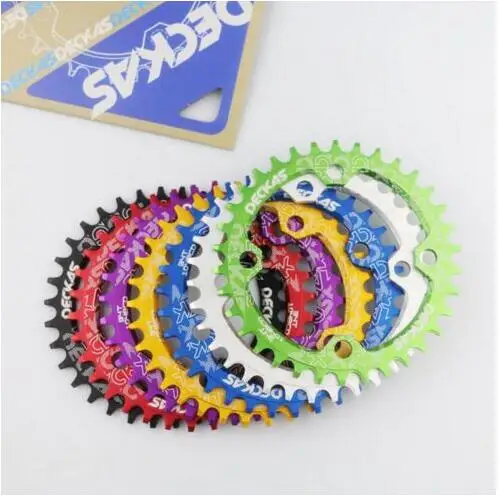 Звездочка Deckas 104BCD для горного велосипеда 32T 34T 36T 38T|oval chainring|bicycle chain ringchainring mtb |