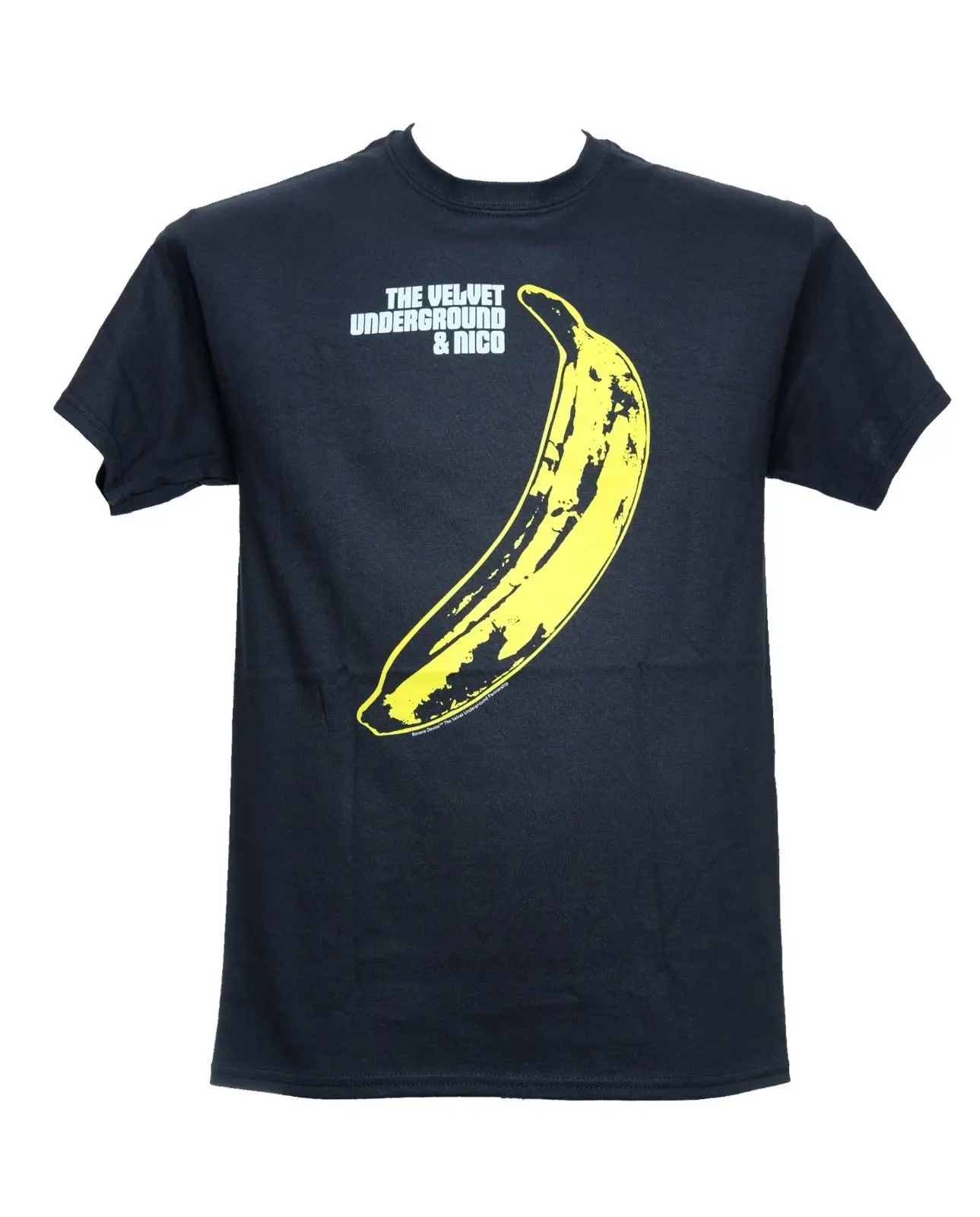 Velvet Underground & NICO-BANANA BLACK-Официальная Лицензия Футболка-новая мужская футболка с коротким рукавом LeisureTop