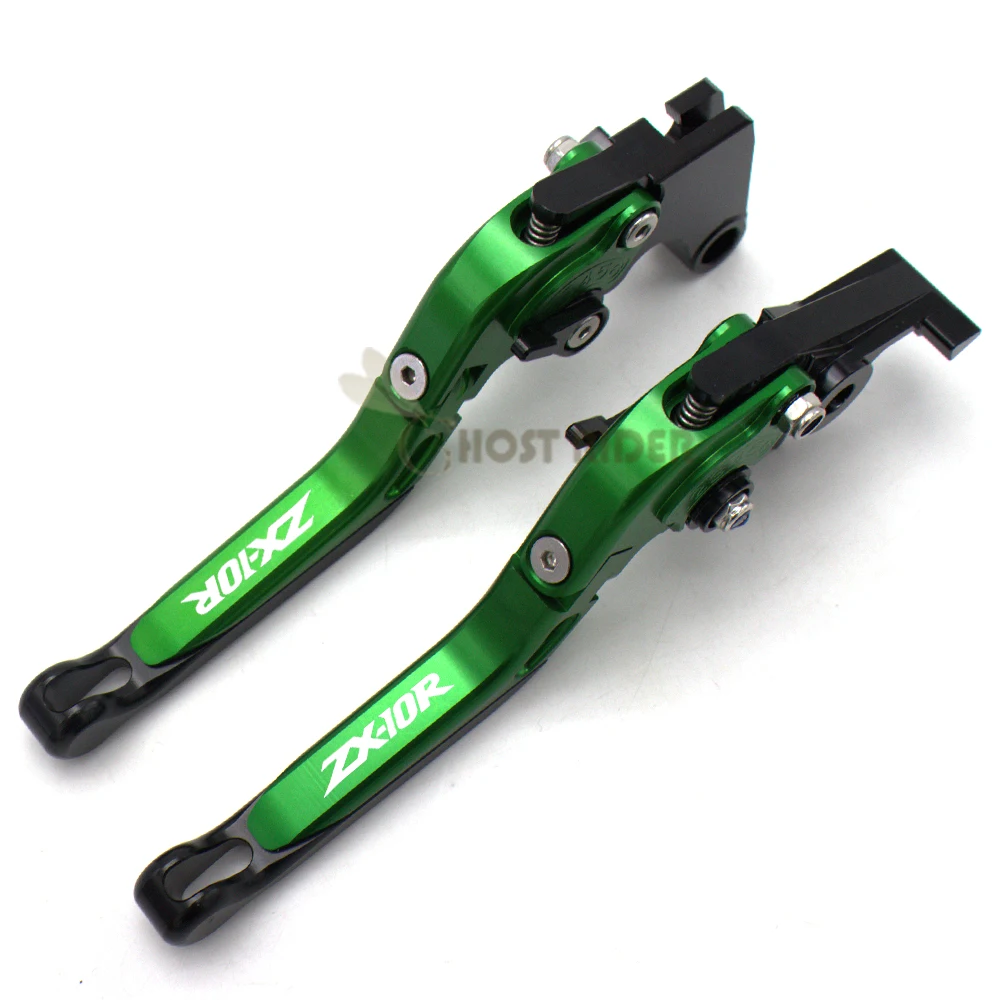 Для kawasaki ZX10R 2006- 2007 2008 2009 2010 2011 2012 2013 красный и Титан Регулируемая мотоцикла ЧПУ Рычаги Тормозная система сцепления