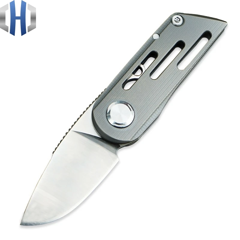Mini M390 Powder Steel Folding Knife High Hardness Folding Knife With Self-defense Small EDC Tool Without Locking