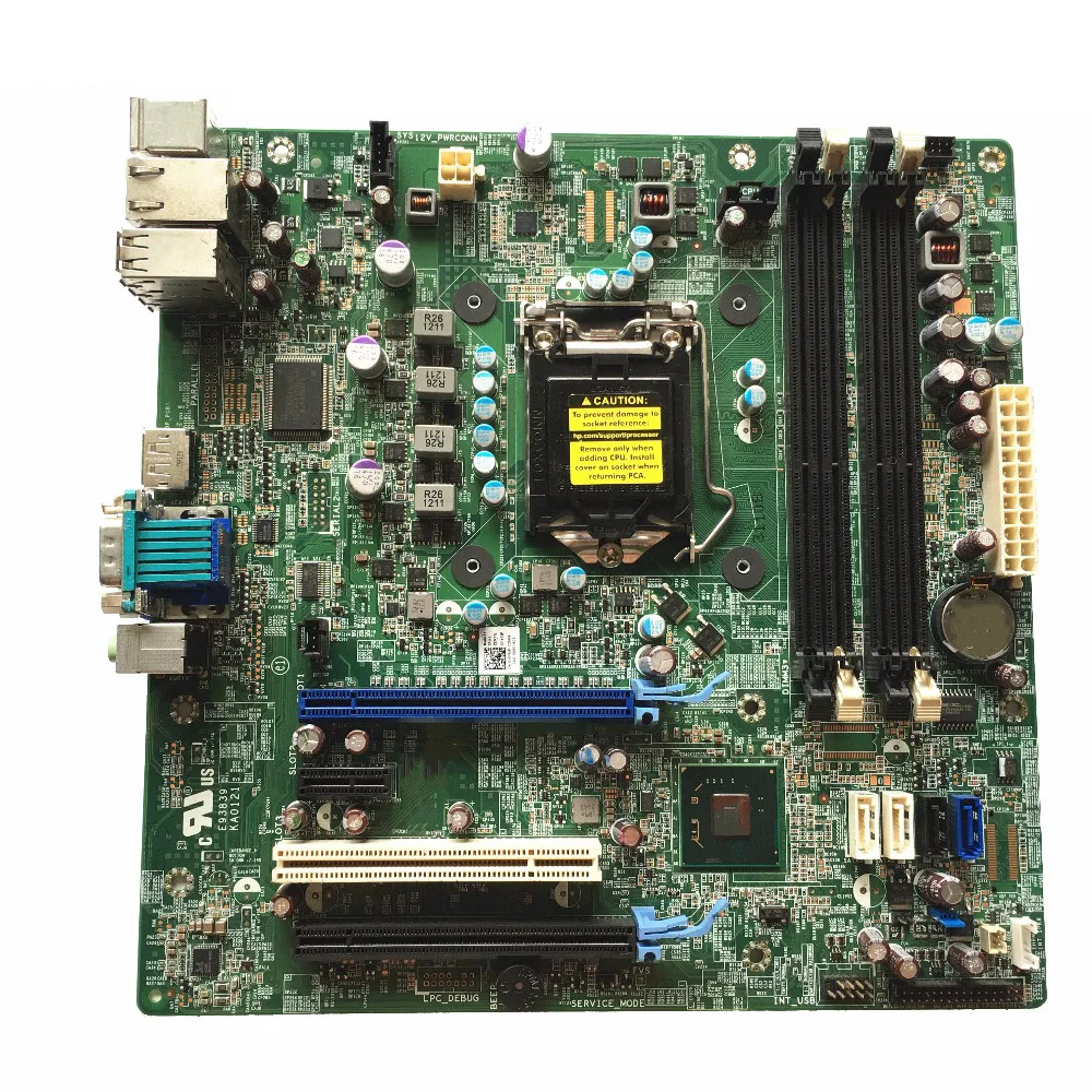 Отличный CN 0HY9JP для Dell Optiplex 790 рабочего стола материнской платы LGA1155 DDR3 HY9JP Q65 100%