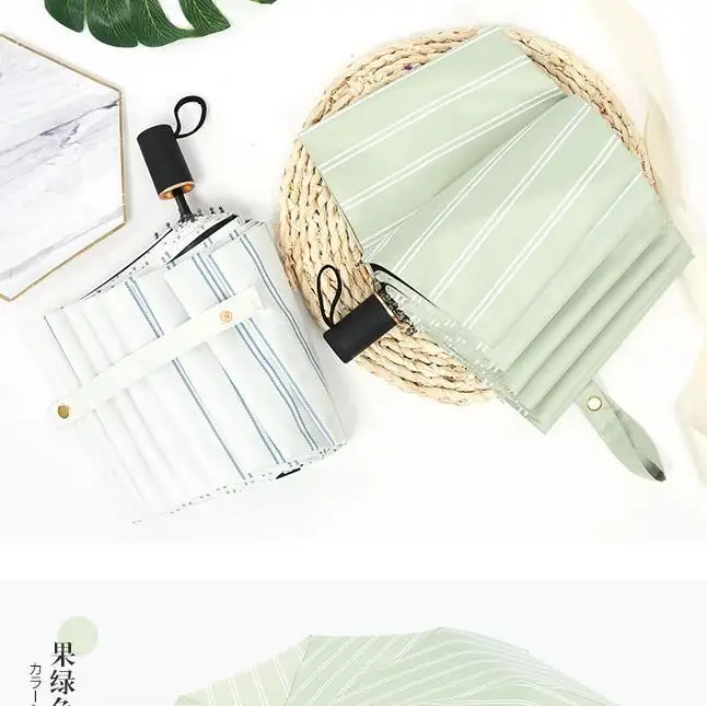 Fully Automatic Sunny Umbrella Dual Sunscreen And Too Parasol Defence Ultraviolet Rays Bone Stripe YS221- | Дом и сад