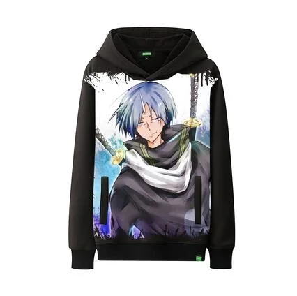 High-Q унисекс аниме то время я получил Reincarnated как слизью Толстовка Rimuru Tempest benimaru shuna Косплей костюмы толстовки - Цвет: 8