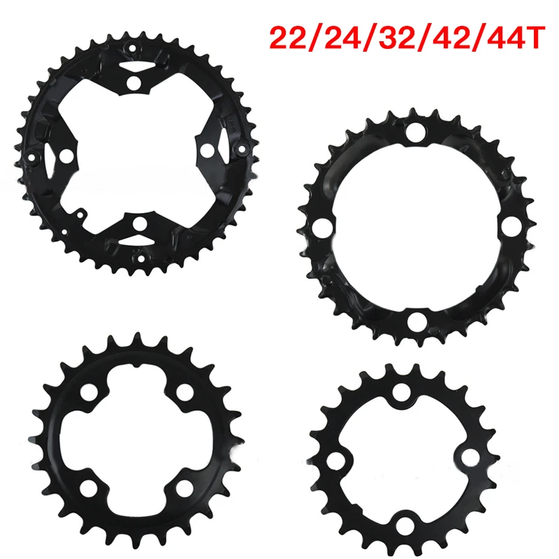 

Mountain Bike Bicycle ChainWheel Crankset Tooth Plate 22T 24T 32T 42T Cycling Steel Ultralight Crank Chainwheel Accessories
