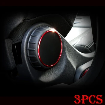 

3 pcs For Mercedes Benz A Class W176 B Class W246 2013 2014 The Co-pilot Seat Chair Button Adjustment Ring Trim Modling Garnish
