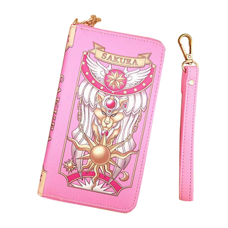 Japan Card Captor Sakura Grimoire Women Anime Wallet Women