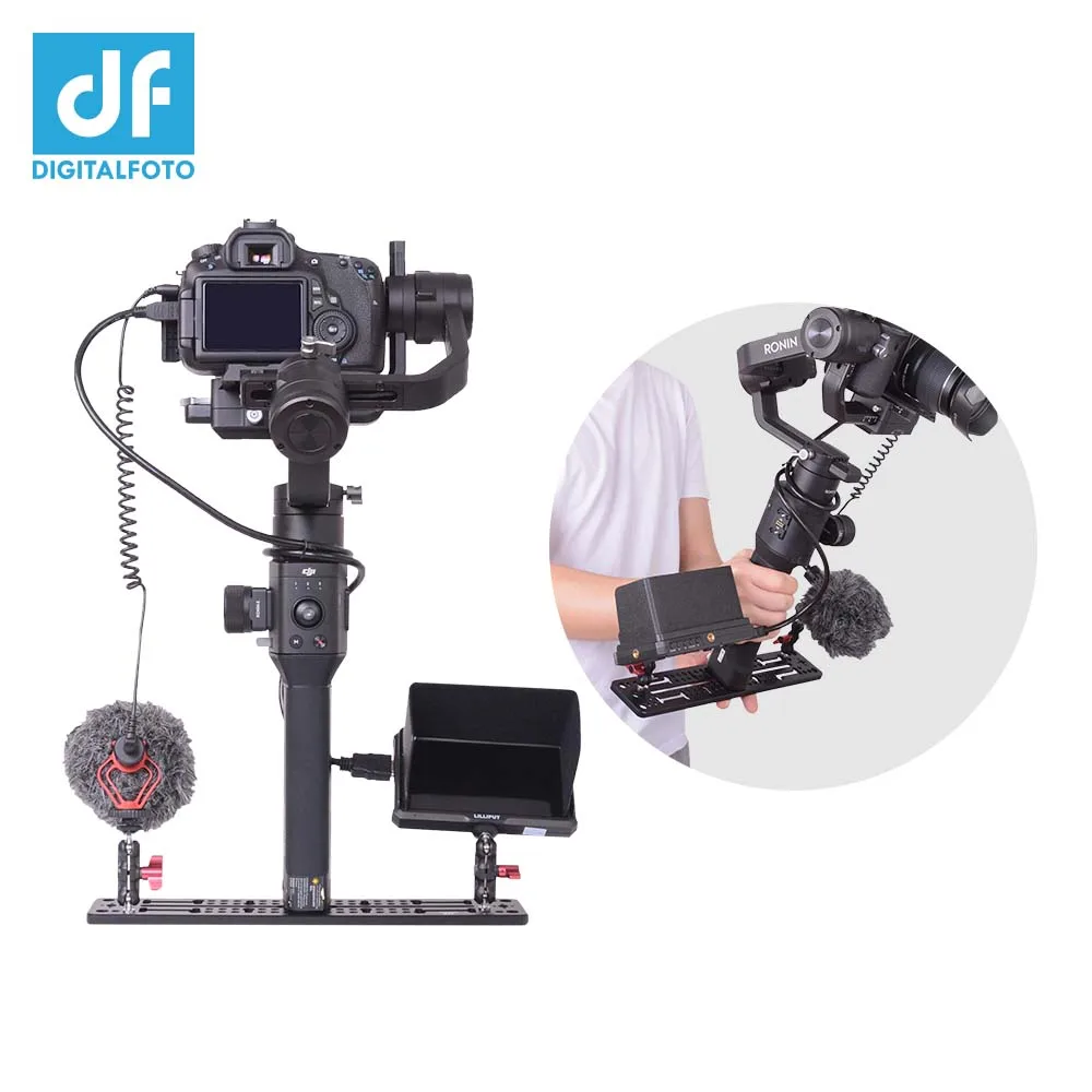 Для DJI RONIN S gimbal аксессуары Нижняя Плата расширения расширенная платформа подключения светодиодный светильник монитор и микрофон