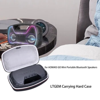 

LTGEM EVA Hard Travel Case for AOMAIS 25W AOMAIS GO Mini Portable Bluetooth Speakers