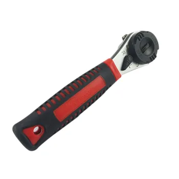 

1 Pc Ratchet Wrench Steel Adjustable 6-22mm Hardware Tool for Factories 4S Shop