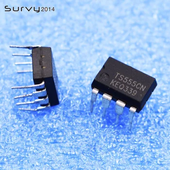 

10pcs/lot TS555CN TS555 TS555IN DIP8 555 IC