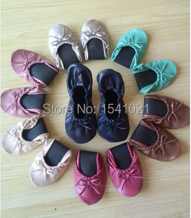 colorful foldable shoes