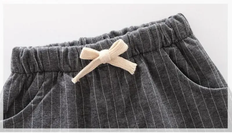 COOTELILI 80-130cm Warm Velvet Leggings For Kids Girls Casual Elastic Waist Fleece Boys Pants Striped Trousers Baby Clothes (6)