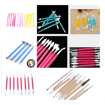 

4/5/8/11/14Pcs/Set Professional Playdough Tool Sculpture Tools DIY Stainless Steel Polymer Clay Tools Toys For Clay Carving
