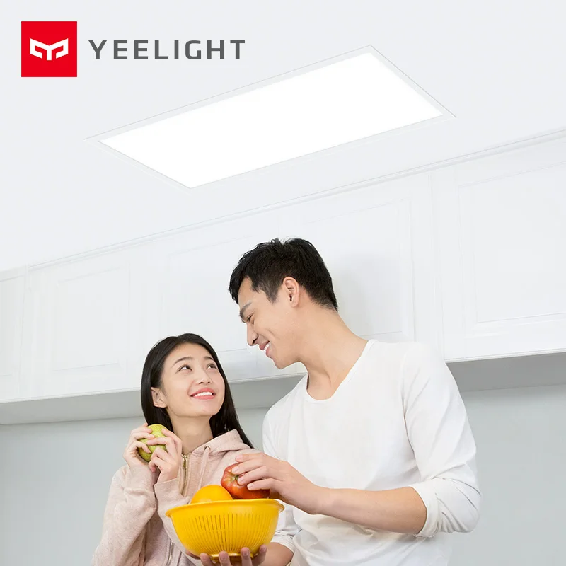 Mijia Yee светильник Mijia ультра тонкий 1,3 см светодиодный светильник квадратный Lpanel светильник для спальни потолочный светильник для xiaomi smart home kit