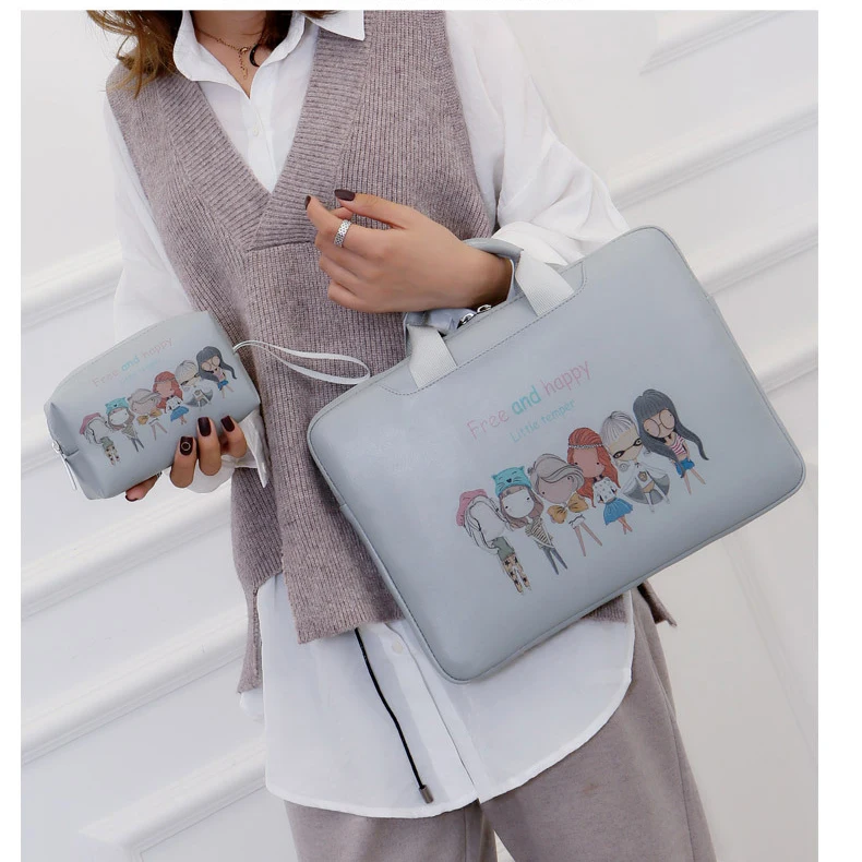 Laptop Sleeve Handbag For Xiaomi Macbook Pro 13 Case Air 11 12 Retina 2018 New 15 Touch Bar Women mcbook Cover mac book Bag (14)