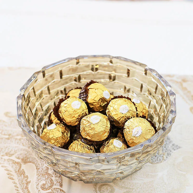 Креативный дизайн с крышкой украшение стола стеклянная банка для конфет