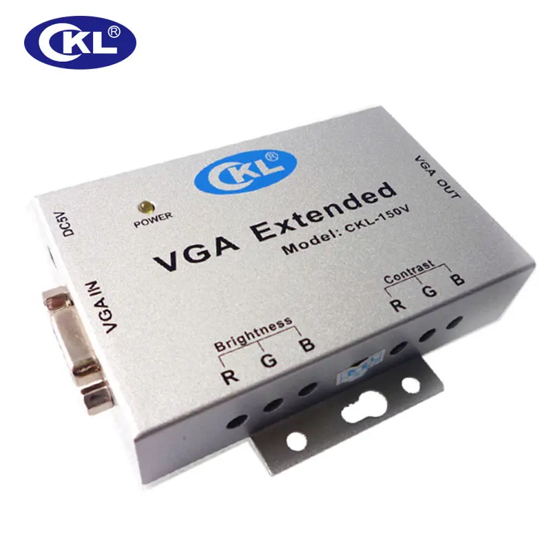 

Усилитель сигнала VGA CKL-150V, удлинитель сигнала до 150 м (492 футов) через кабель Cat5e