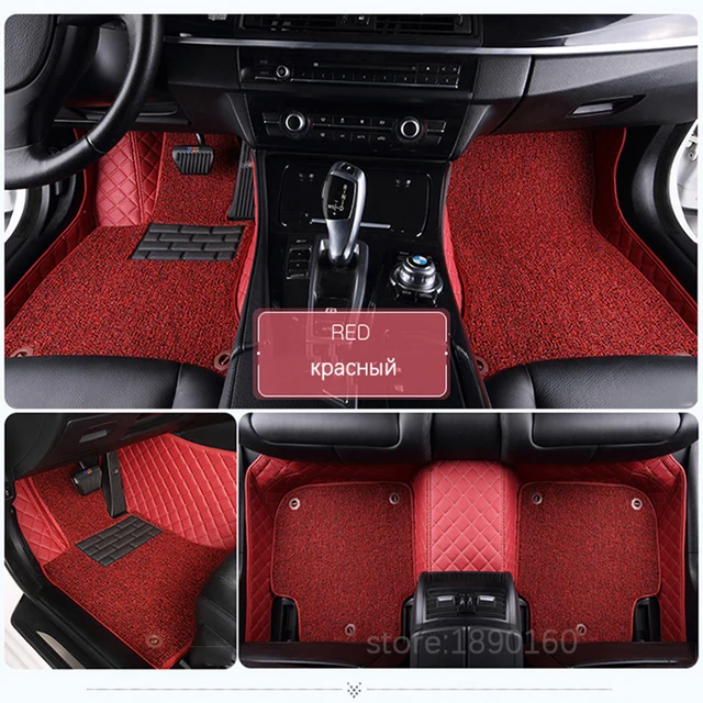 Custom car floor mats for Fiat All Models Ottimo 500 Panda Punto palio