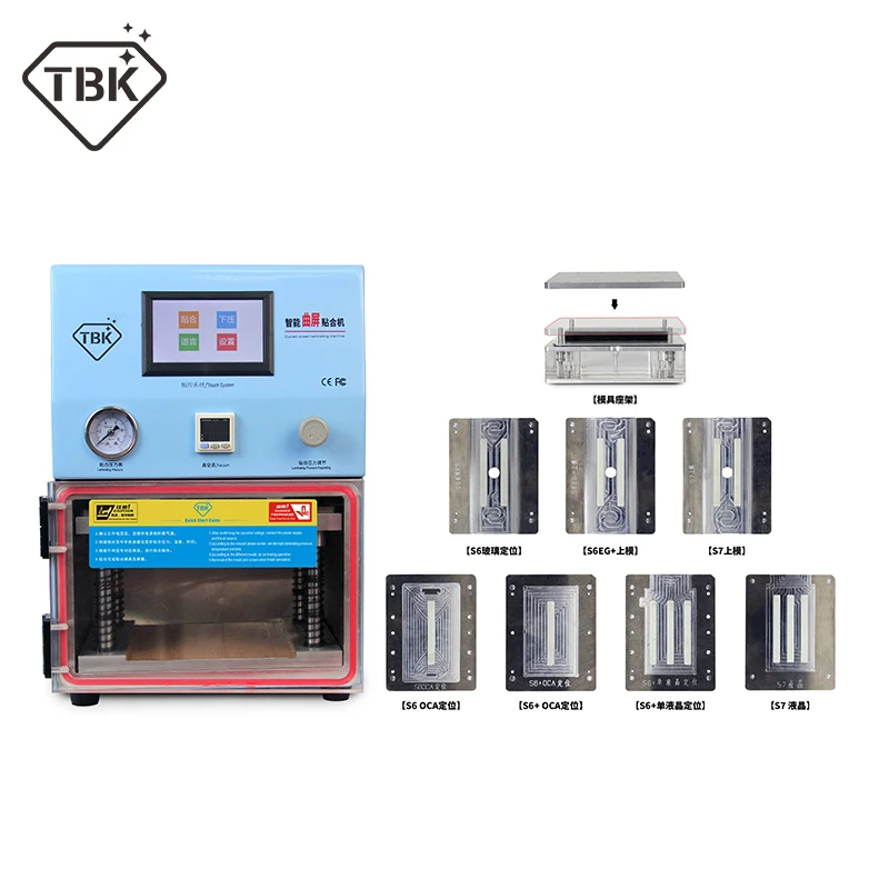 

TBK-108 Vacuum OCA Laminating Machine LCD for Samsung edge s7/s6/s6+ Screen Refurbish Laminator