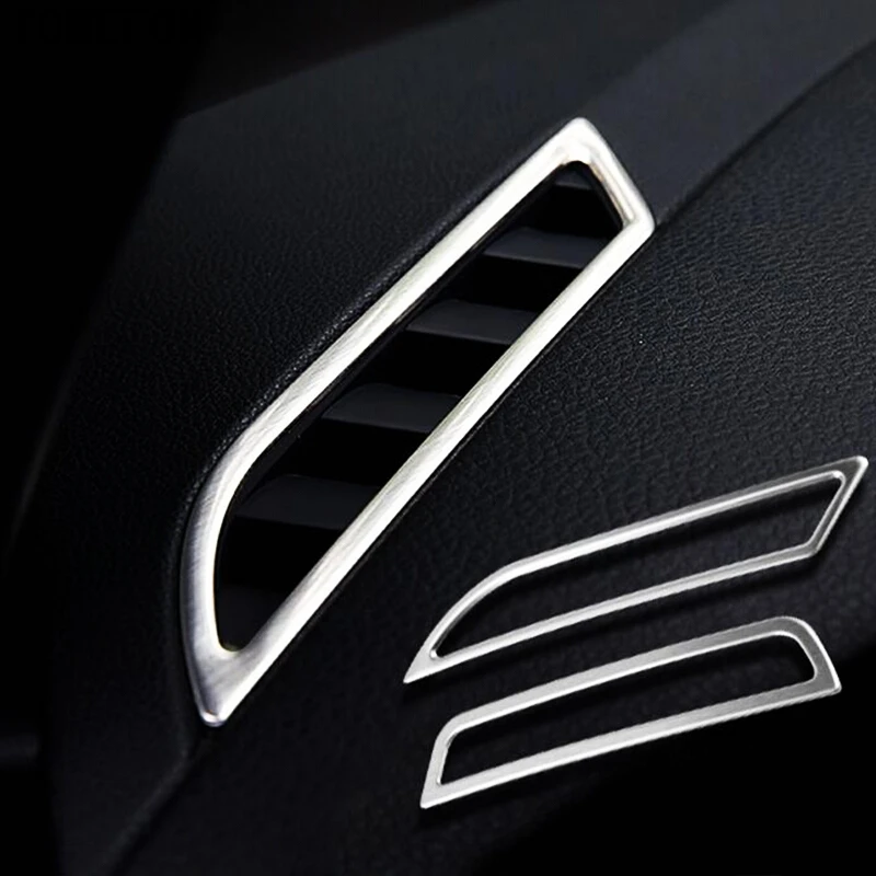 TOMEFON Автомобильная центральная консоль вентиляционное отверстие для кондиционера панель матовая отделка 6 шт. для Volkswagen Golf 7 MK 7 2013