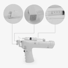 20 упак./лот 25D ванадия Титан с украшением в виде кристаллов инъекционный шприц объемом безиголочная насосно-компрессорных труб, для воды светильник Фотон лицевая восстановление пистолет