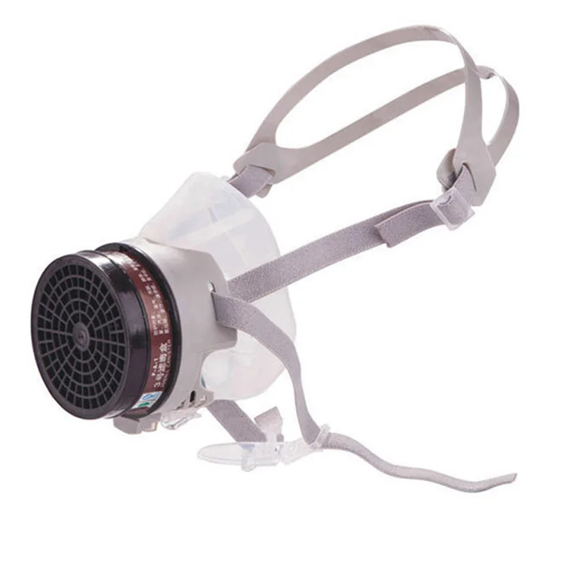 Silica gel Dust Mask Industrial Mouth Mask Head Wear Spray Painting