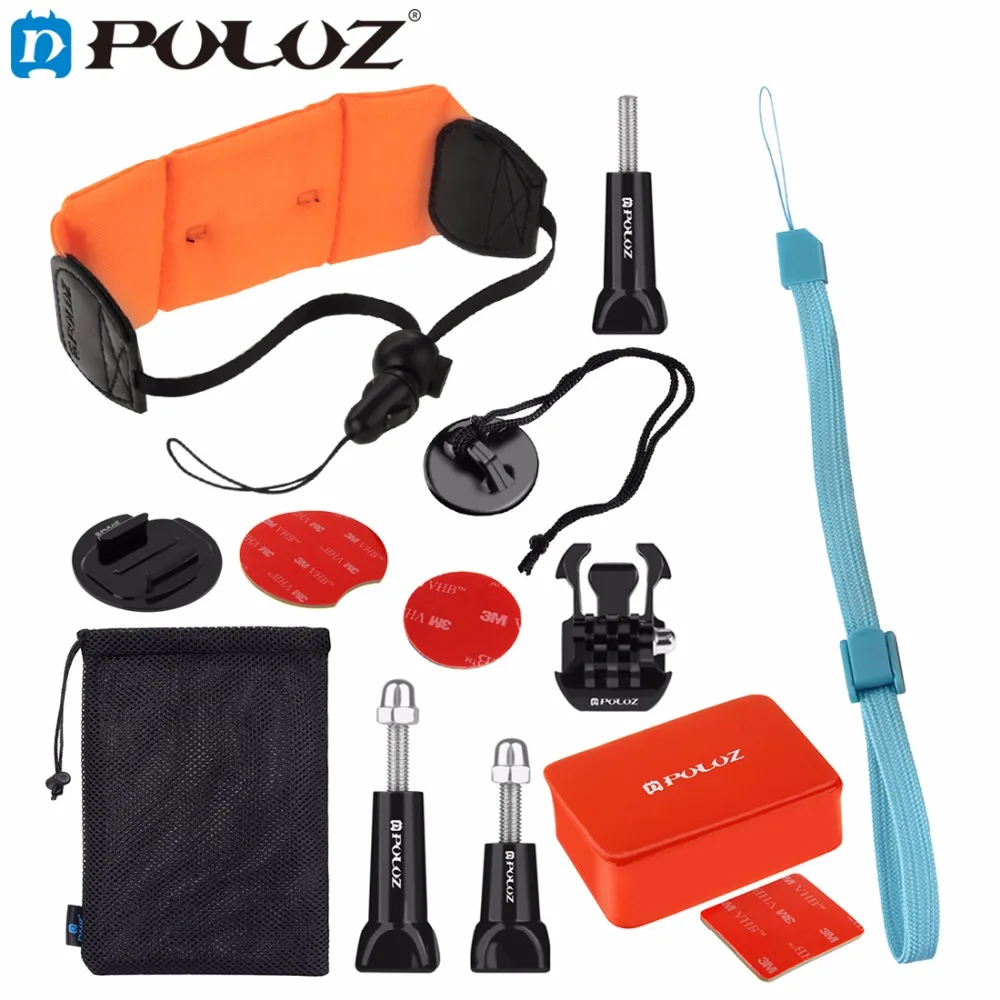 

PULUZ For Go Pro Accessories 14 in 1 GoPro Surfing Accessories Combo Kit for GoPro HERO5 Session HERO 5 4 3+SJ4000 Sport Camera