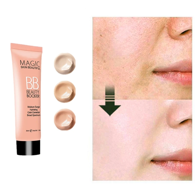 

3 Colors Perfect Cover Concealer Beauty Cosmetic Foundation Moisturizer Translucent Brightening Clear BB Cream 35ml/tube