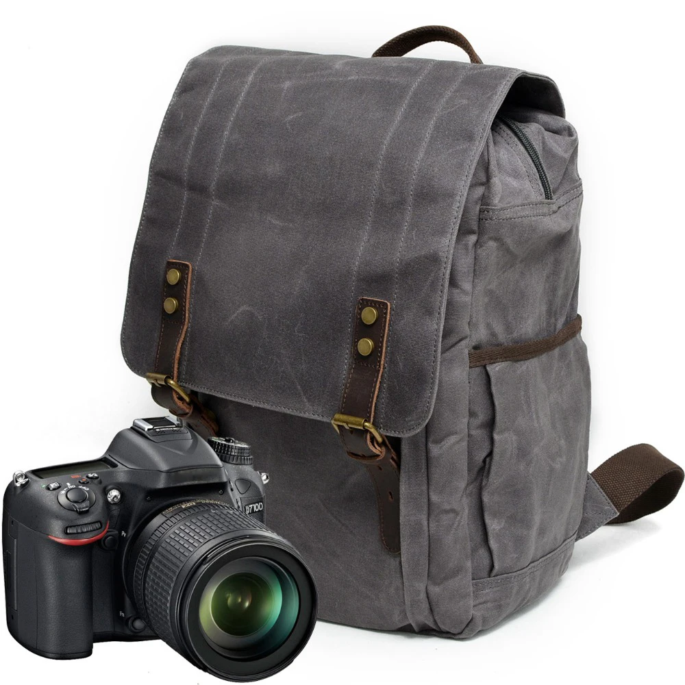 

Muchuan 9152ND# Batik Canvas Camera bag Waterproof DSLR camera inner bile bag detachable for Nikon Canon Sony Fujifilm Digital