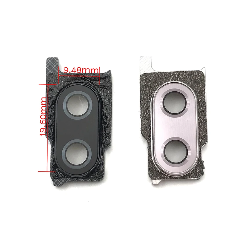 

Rear Camera Glass Lens Cover With Frame Holder with Sticker Replacement Spare Parts For Asus ZenFone 5 ZE620KL 2018