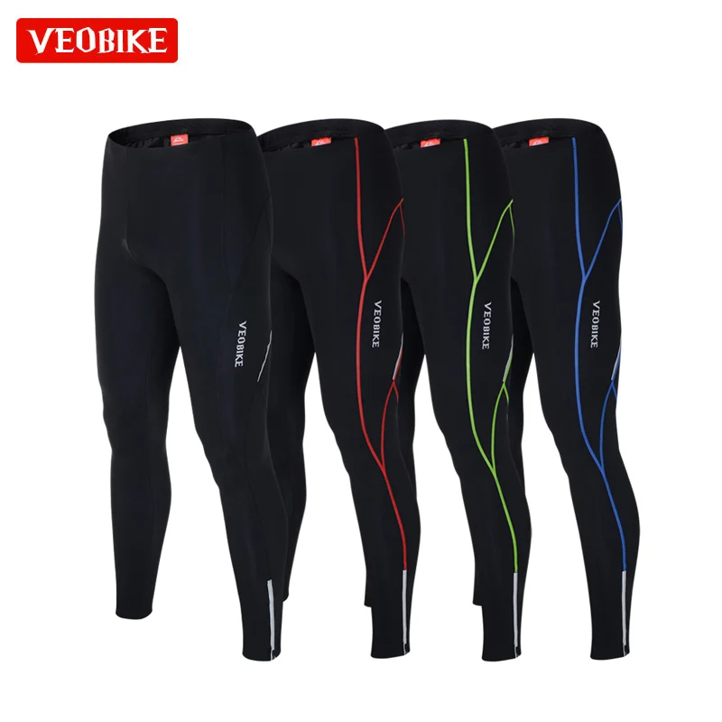 3D Gel Padded Cycling Long Pants Spring Autumn Ropa Ciclismo Bicycle
