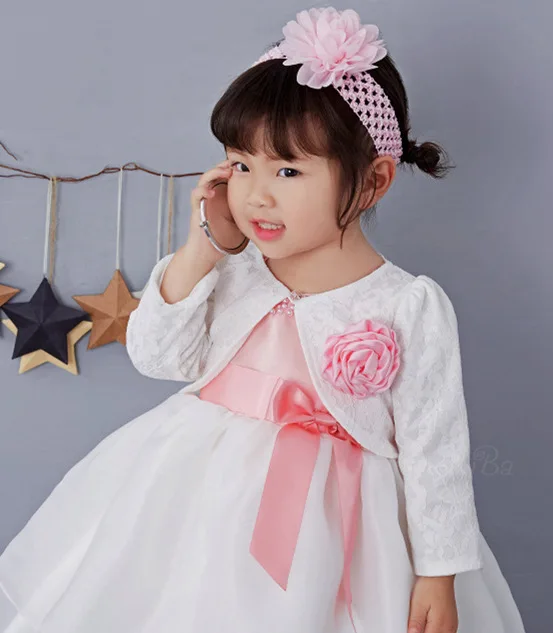 Baby Girl Cardigan Pink Baby 100 Cotton Shrug Sweater For 1 Years Old