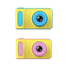 Детская цифровая камера 2 цвета мини одиночный объектив рефлекторная Спортивная мультяшная игра фото камера дети с различными маленькими играми