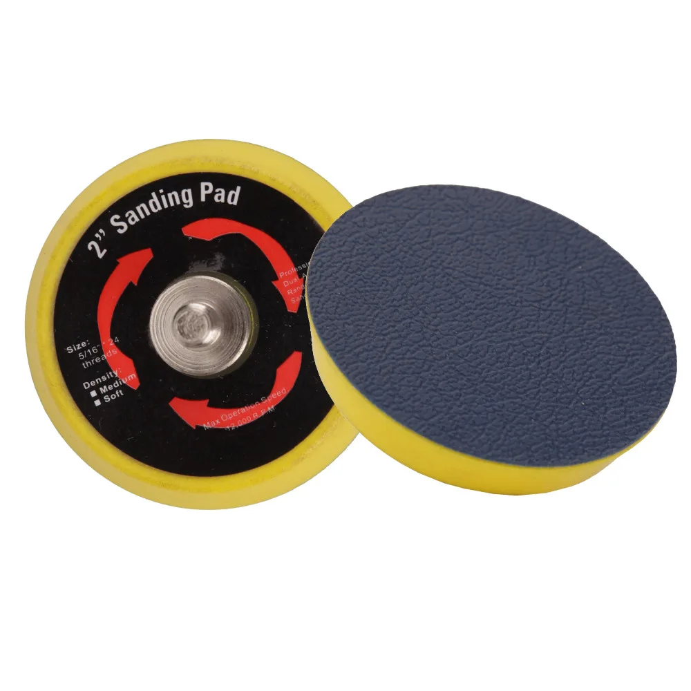 JL050 B 2'' Polishing Leather Sanding Pad Sander Disc Sanding Polish