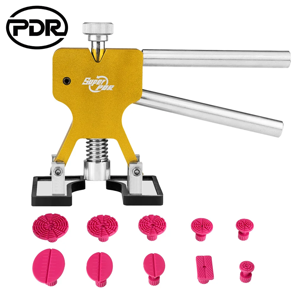 PDR Tools Paintless Dent Repair Tool Auto Dent Puller Suction Cup Car Body Dent Damage Repair Hand Tool Pulling bridge hammer