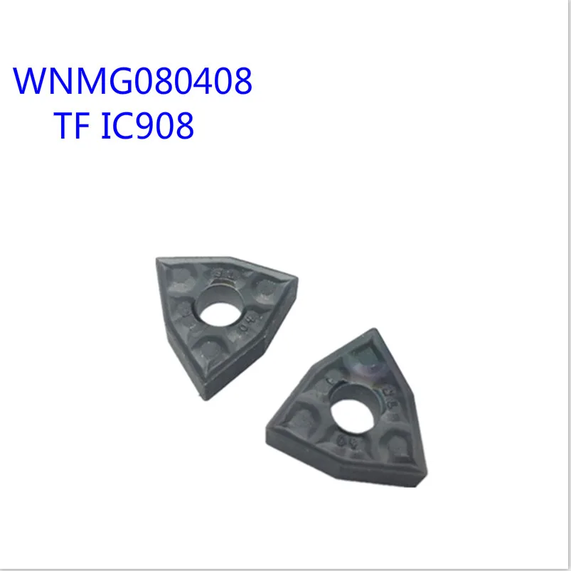 

20PCS WNMG080408 TF IC908 Iscar External Turning Tools Carbide insert WNMG 080408 Lathe cutter Tool Tokarnyy turning insert