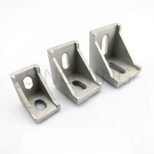 Алюминий сплав Угол DIY подключение кронштейн L-кронштейн типа Алюминий постоянная база под прямым углом 90 градусов